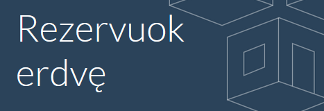 Rezervuok erdvę